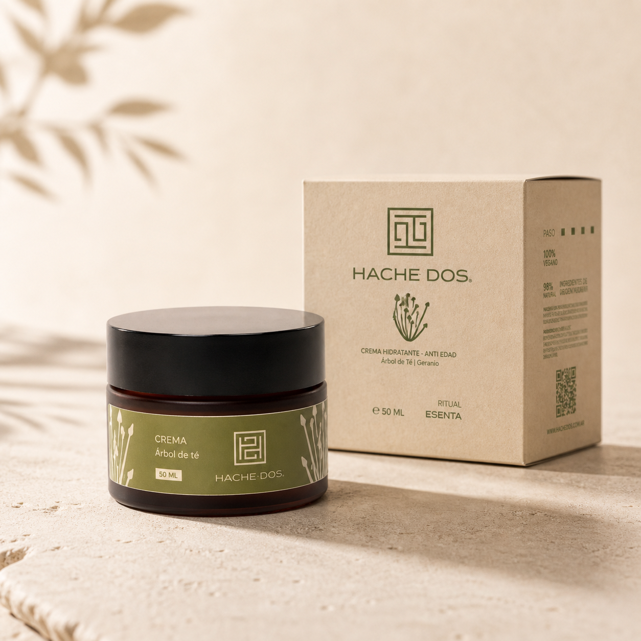 CREMA FACIAL JOJOBA &amp; ÁRBOL DE TE 50 mL